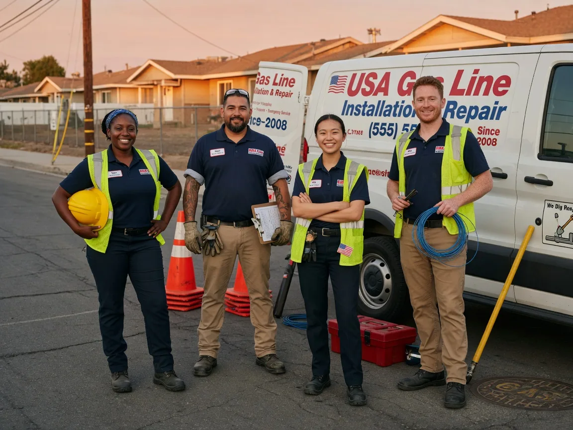 Gas Line Installation company in Mansfield, SD